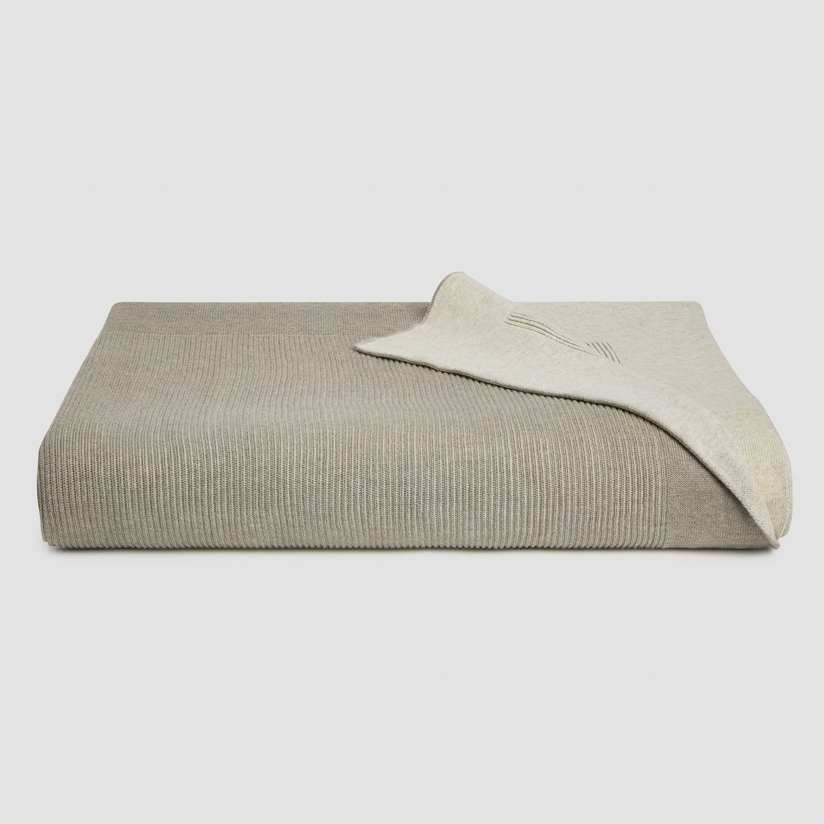 Reversible Rib Cotton Blankets gallery detail image