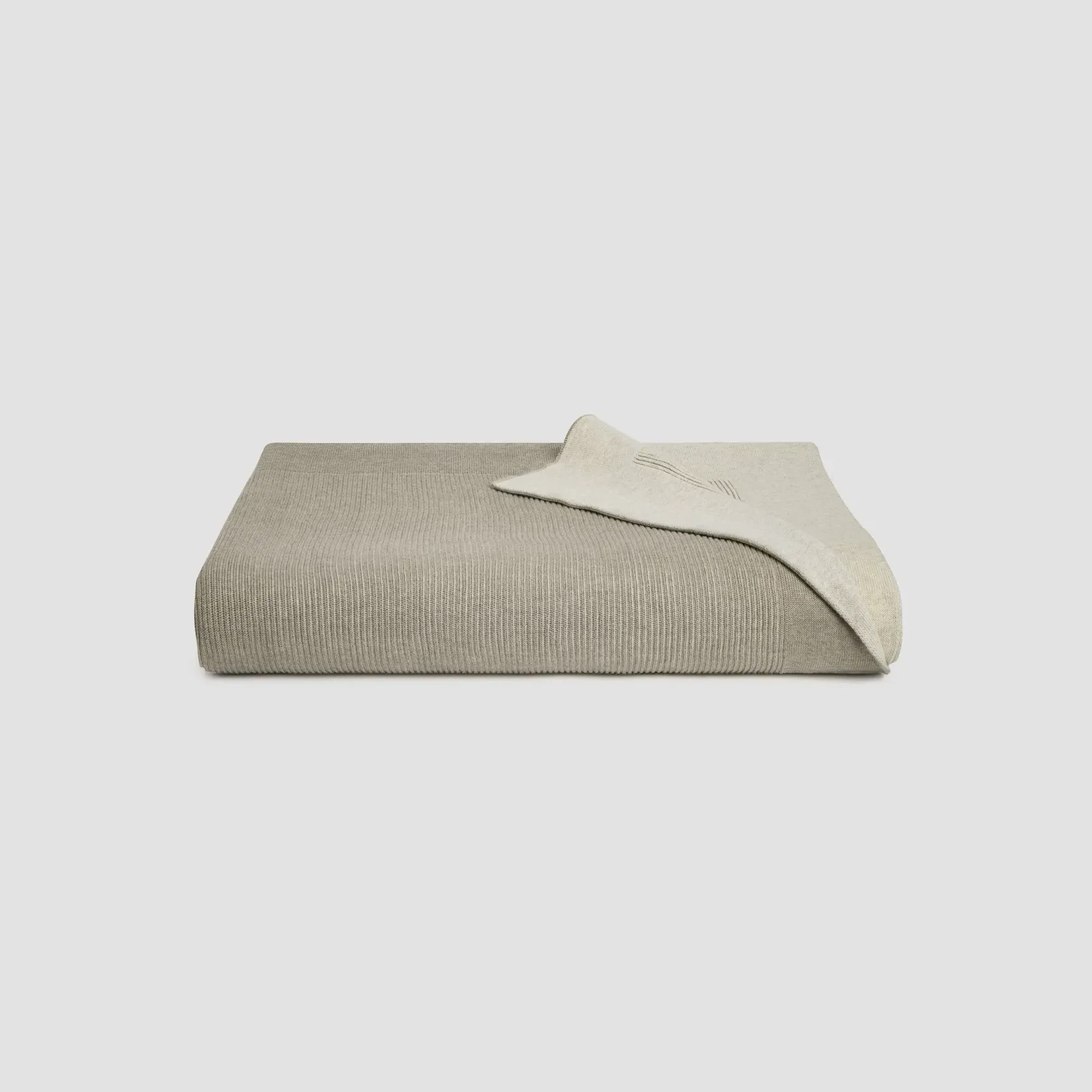 Reversible Rib Cotton Throws gallery detail image