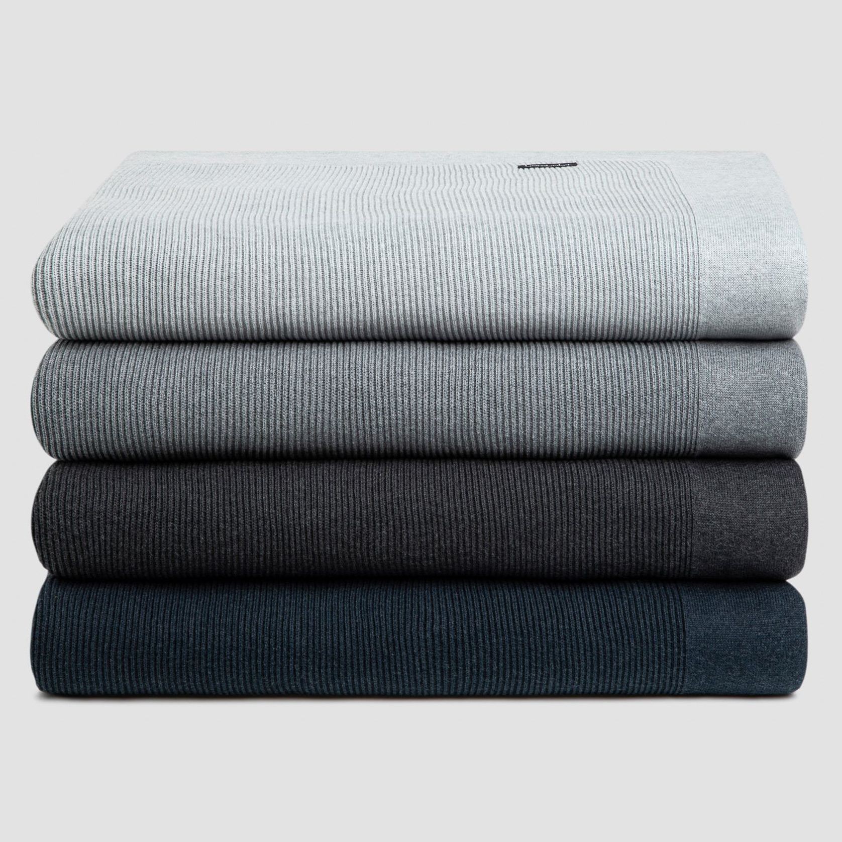 Rib Cotton Blankets gallery detail image
