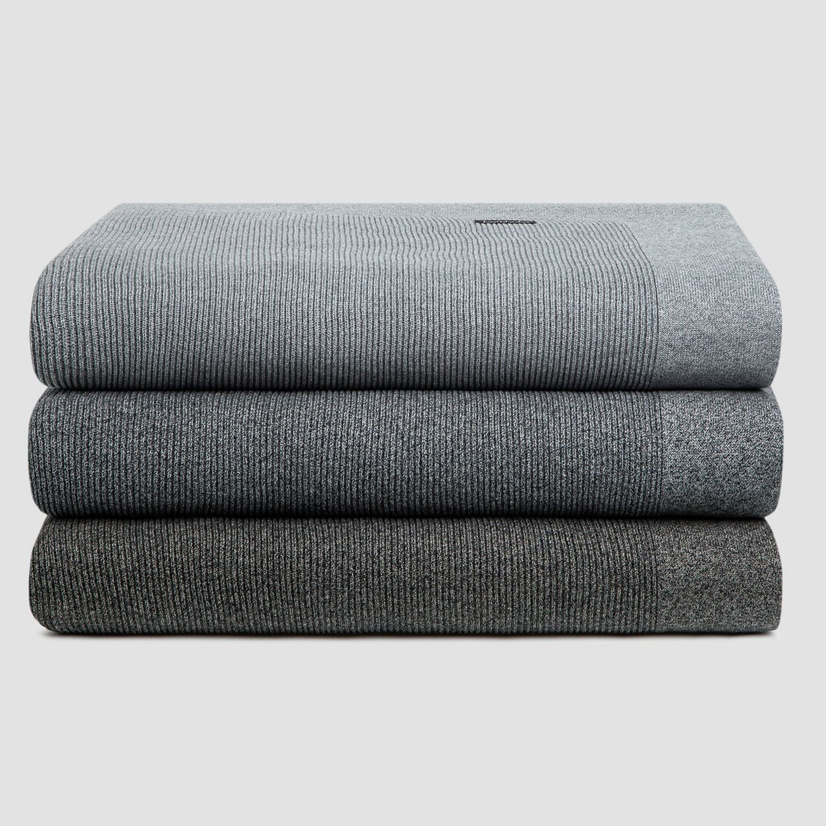 Rib Cotton Throws gallery detail image