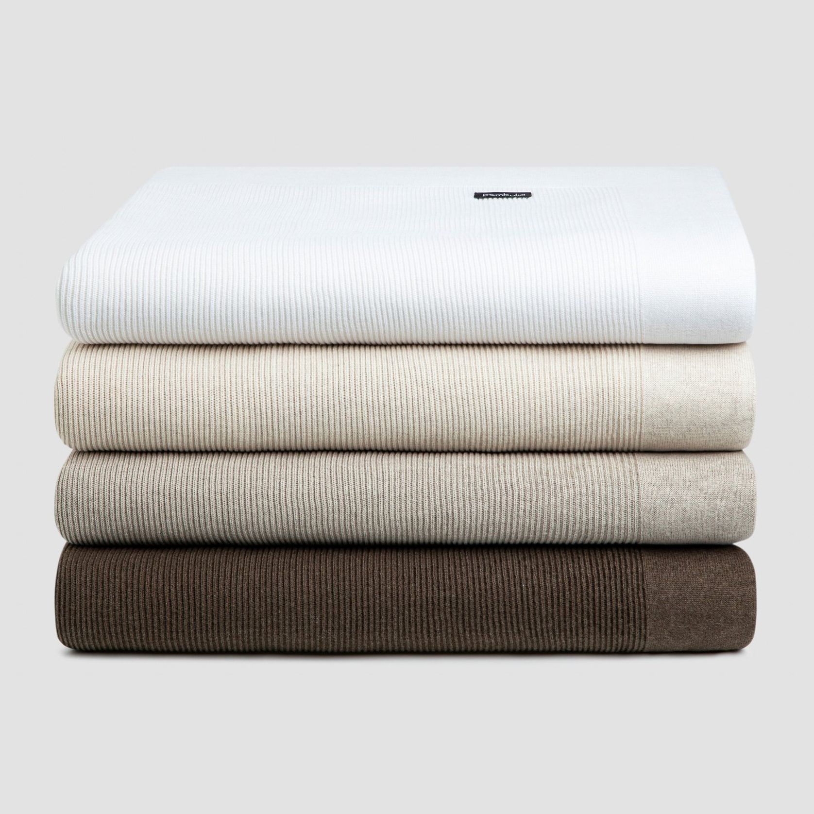 Rib Cotton Blankets gallery detail image
