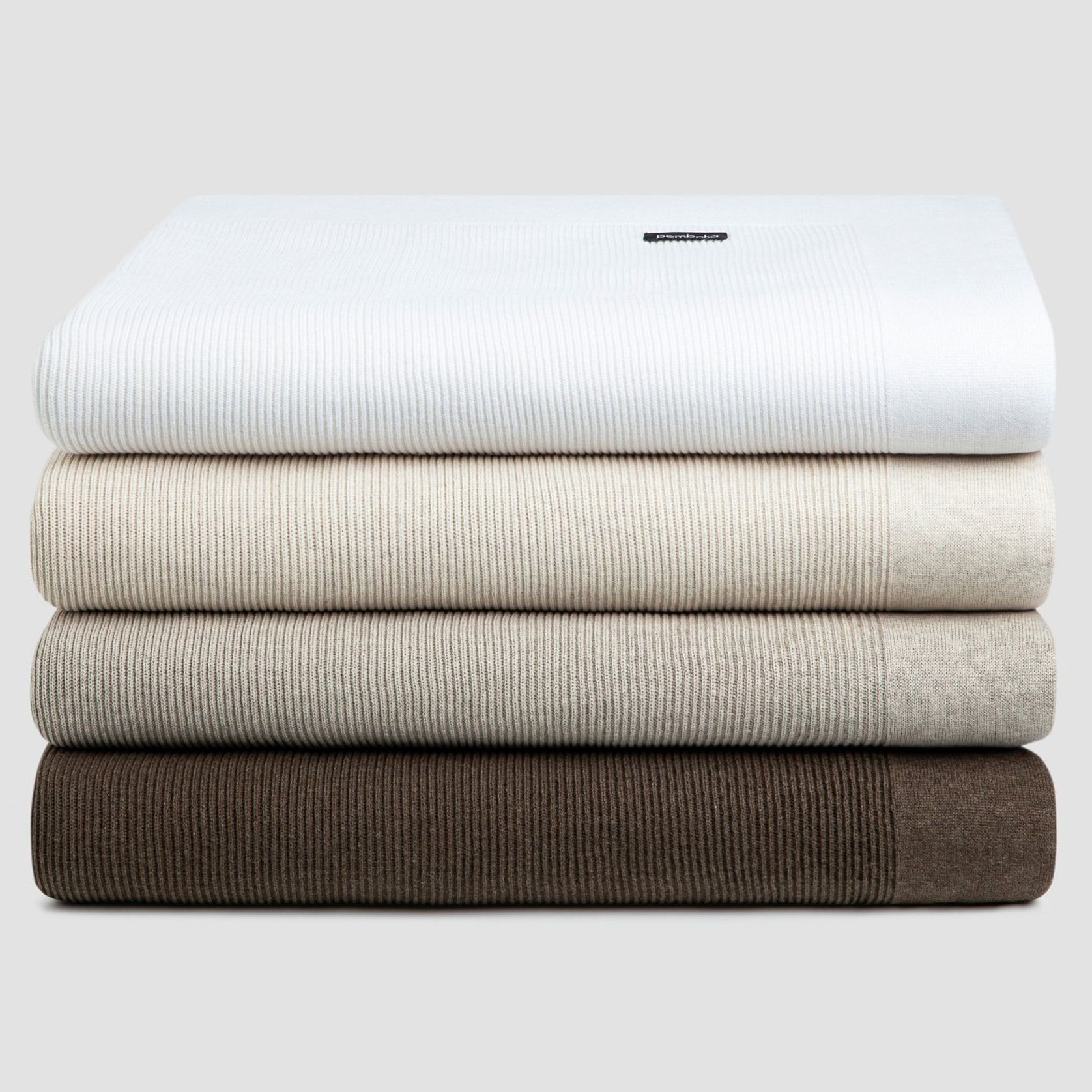 Rib Cotton Throws gallery detail image