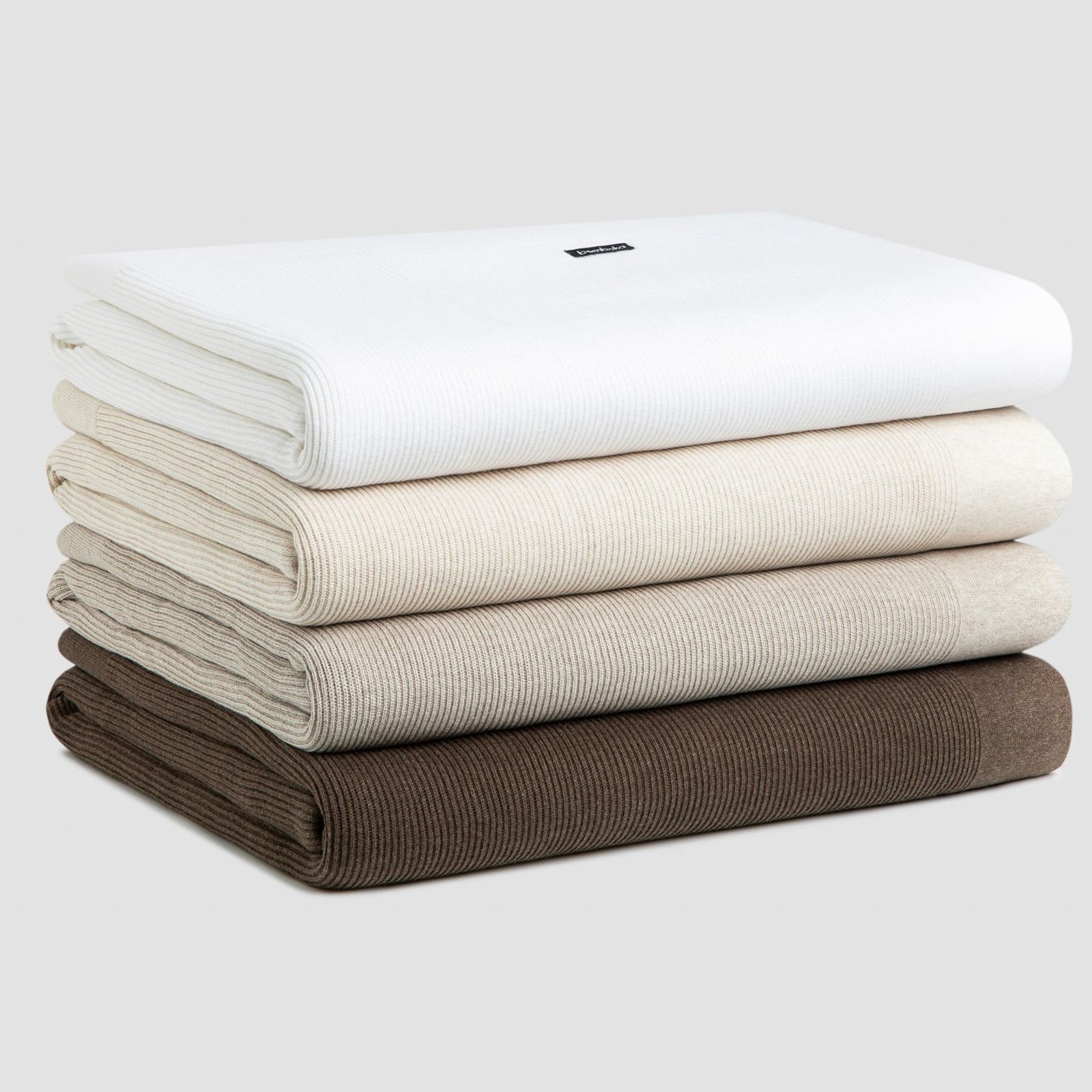 Rib Cotton Blankets gallery detail image