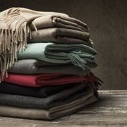 Fischbacher 1819 Alpaca Throw - Puro Shadow gallery detail image