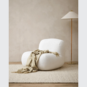 Baya Richmond Throw - Putty | Acrylic/Wool Blend gallery detail image