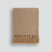 Baya Richmond Throw - Cumin | Acrylic/Wool Blend gallery detail image