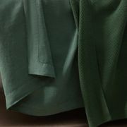Moss Stitch Cotton Throws gallery detail image