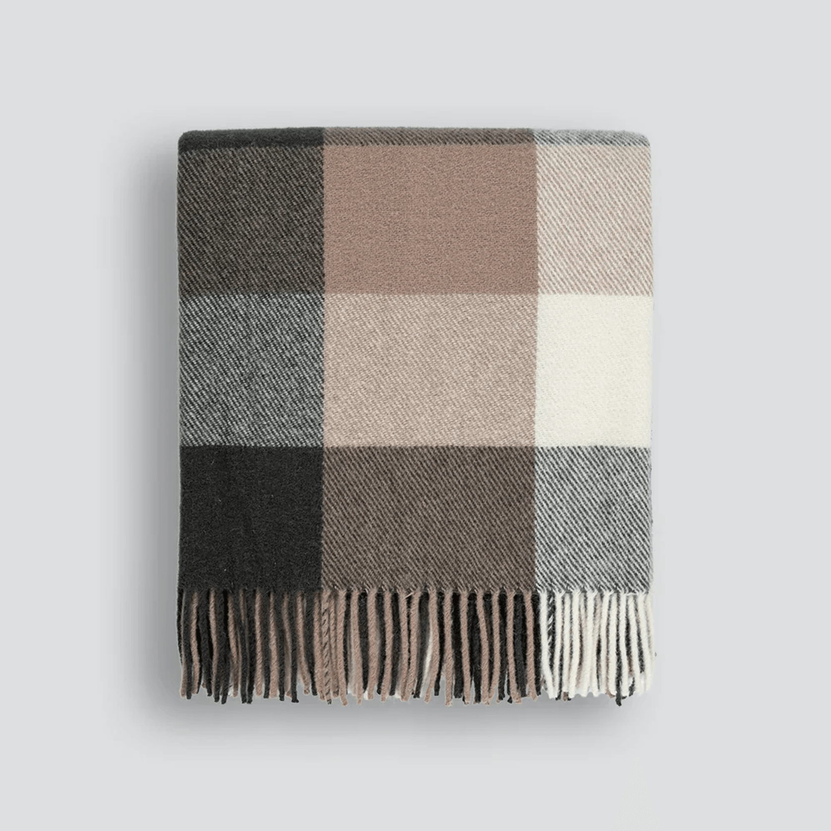 Baya Glenburn Wool Throw Blanket - Multi | Made in NZ gallery detail image