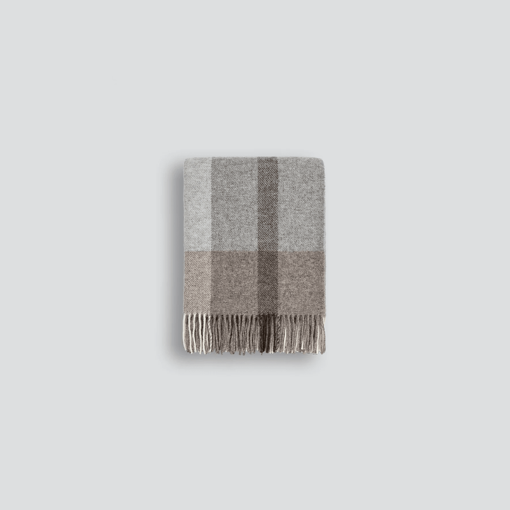 Baya Brunswick Throw - Fawn | Pure NZ Wool gallery detail image