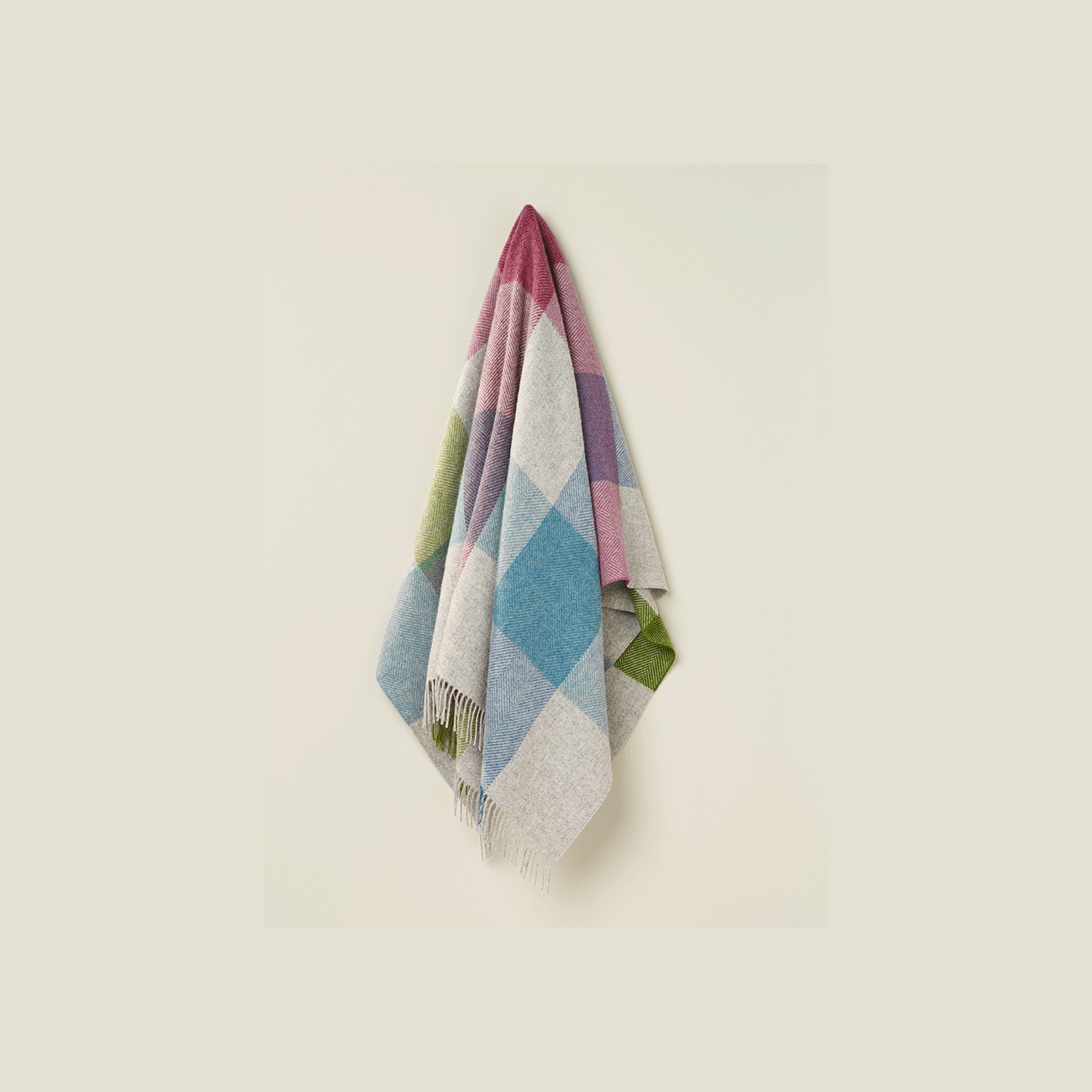 NZ Wool Throw - Harland Heather | 100% Pure Wool gallery detail image