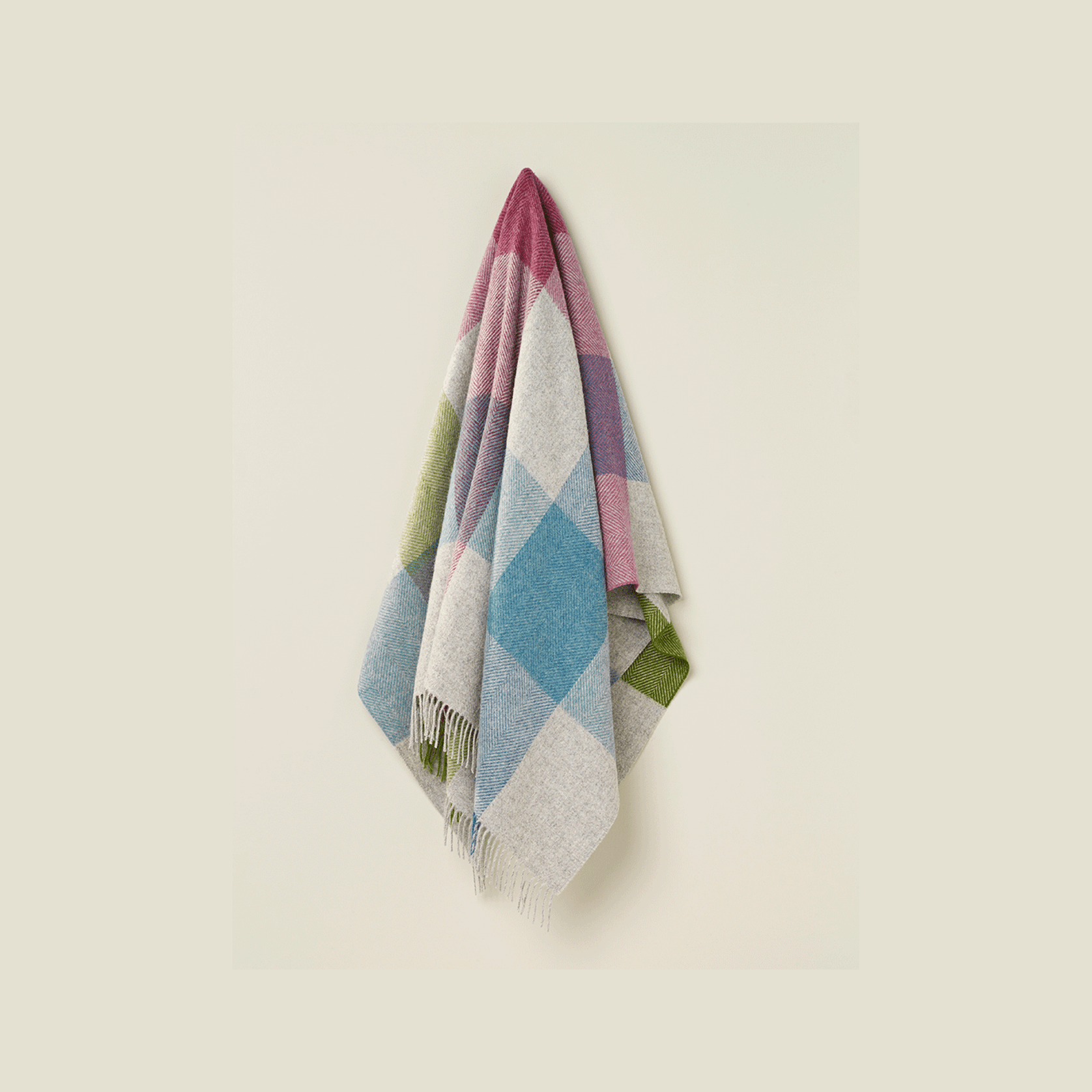 NZ Wool Throw - Harland Heather | 100% Pure Wool gallery detail image