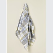 NZ Wool Throw - Portree Duck Egg | 100% Merino Wool gallery detail image