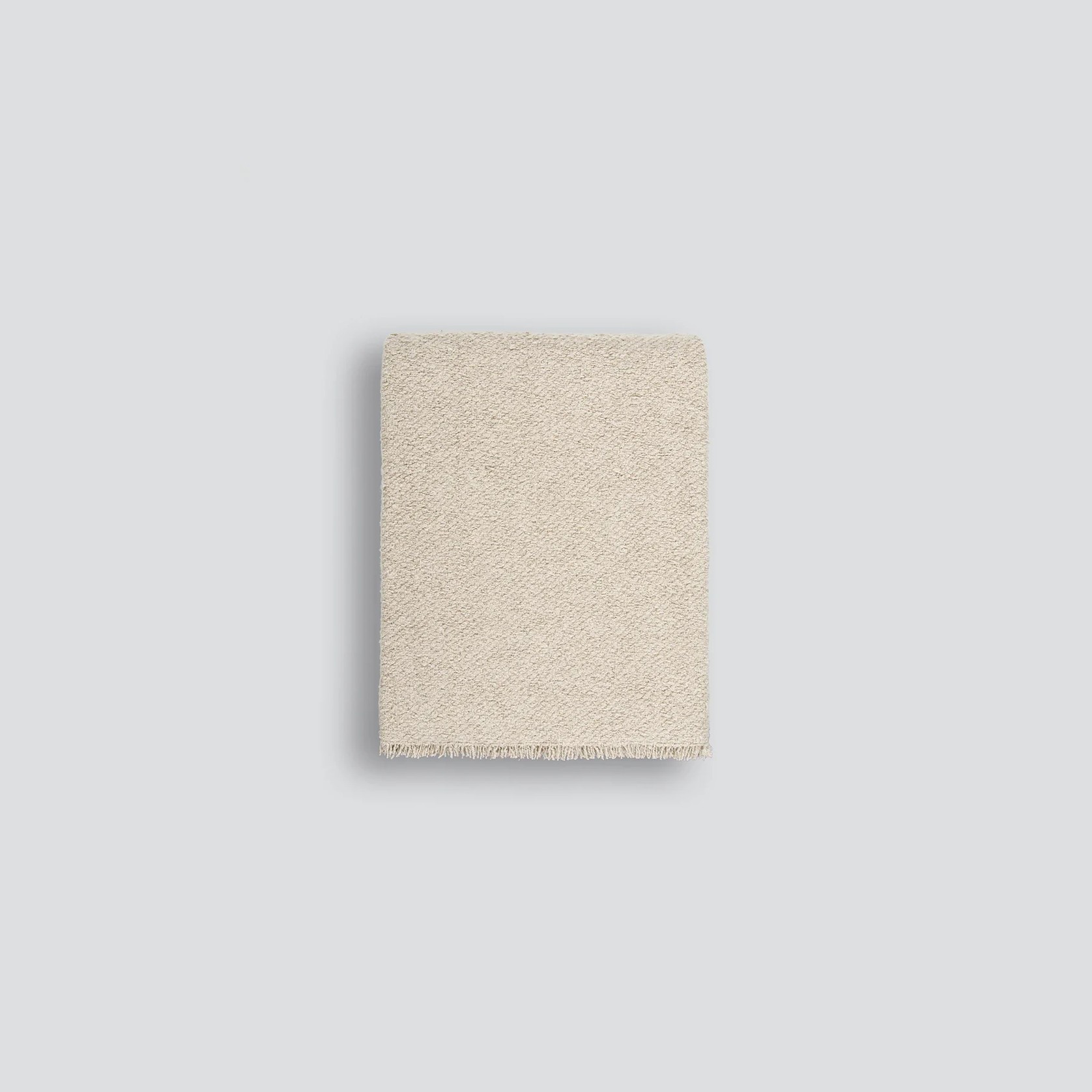 Baya Cromwell Throw - Neutral | Cotton Blend gallery detail image