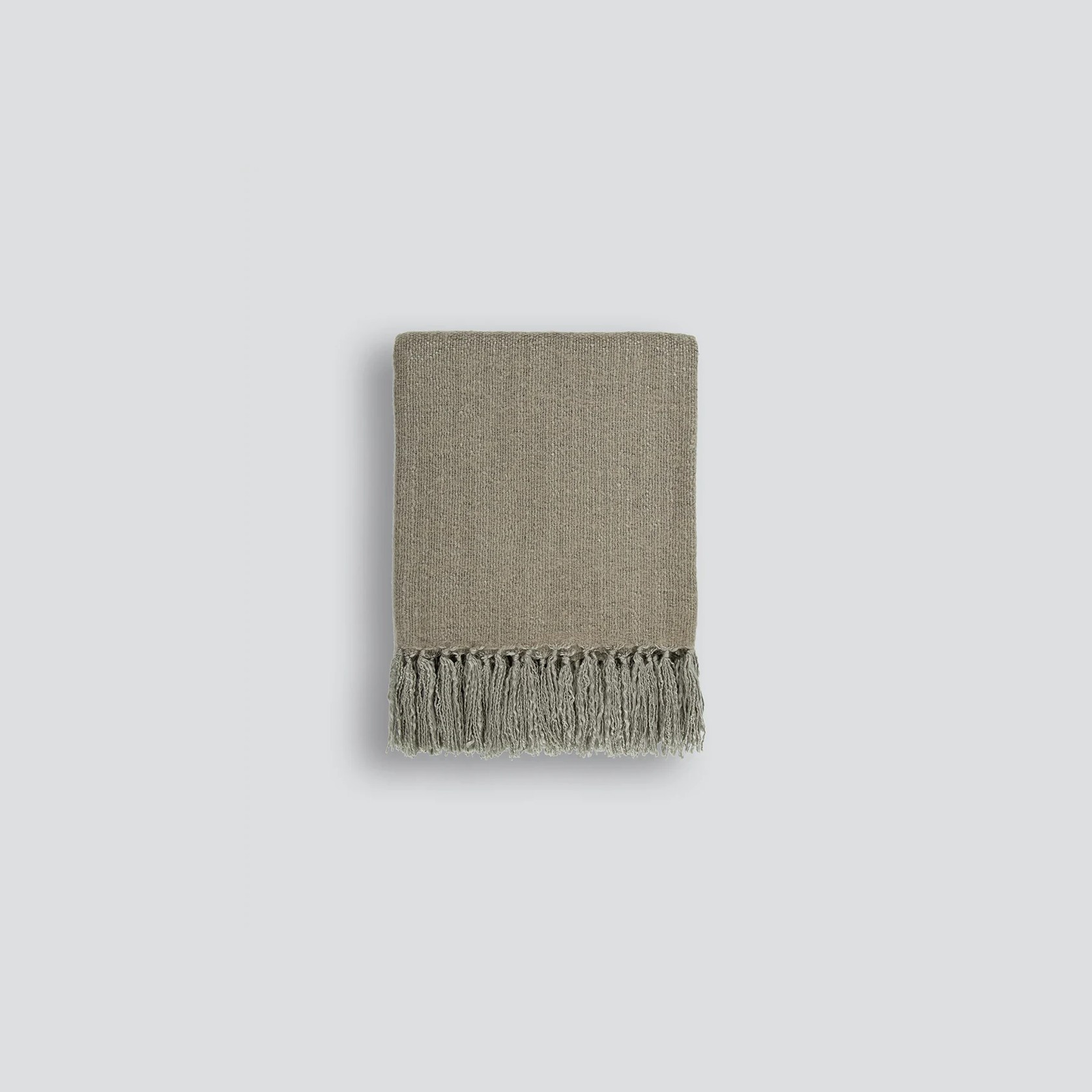 Baya Richmond Throw - Sage | Acrylic/Wool Blend gallery detail image
