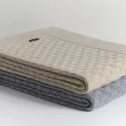 Athena Ultrafine Merino Wool Throws gallery detail image
