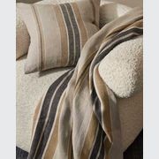 Weave Home European Linen Franco Throw - Clay gallery detail image