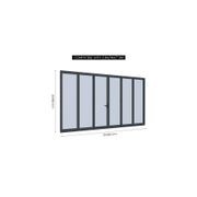 Bifold Glass Door For Pacific Freestanding Pergola gallery detail image