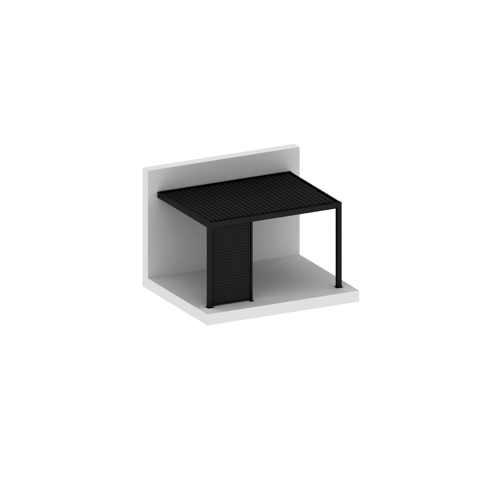 Bifold Glass Door For Caribbean Wall Mounted Pergola gallery detail image