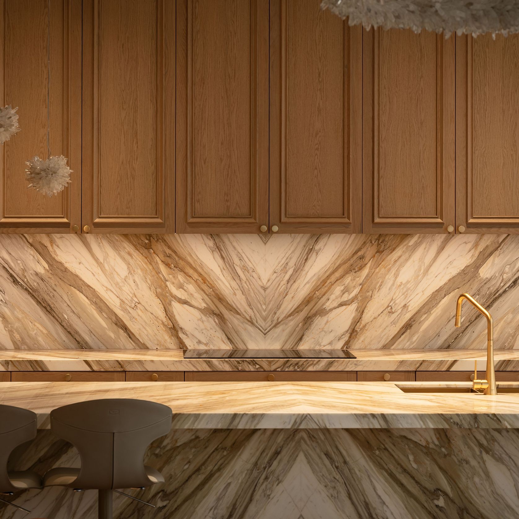 Sophisticated Modern Kitchen Stone gallery detail image