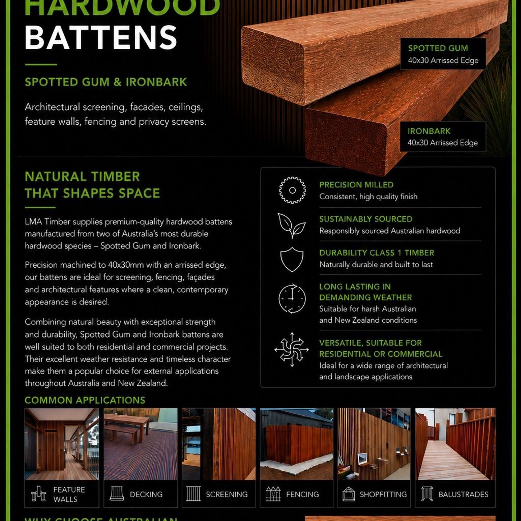 Hardwood Battens gallery detail image