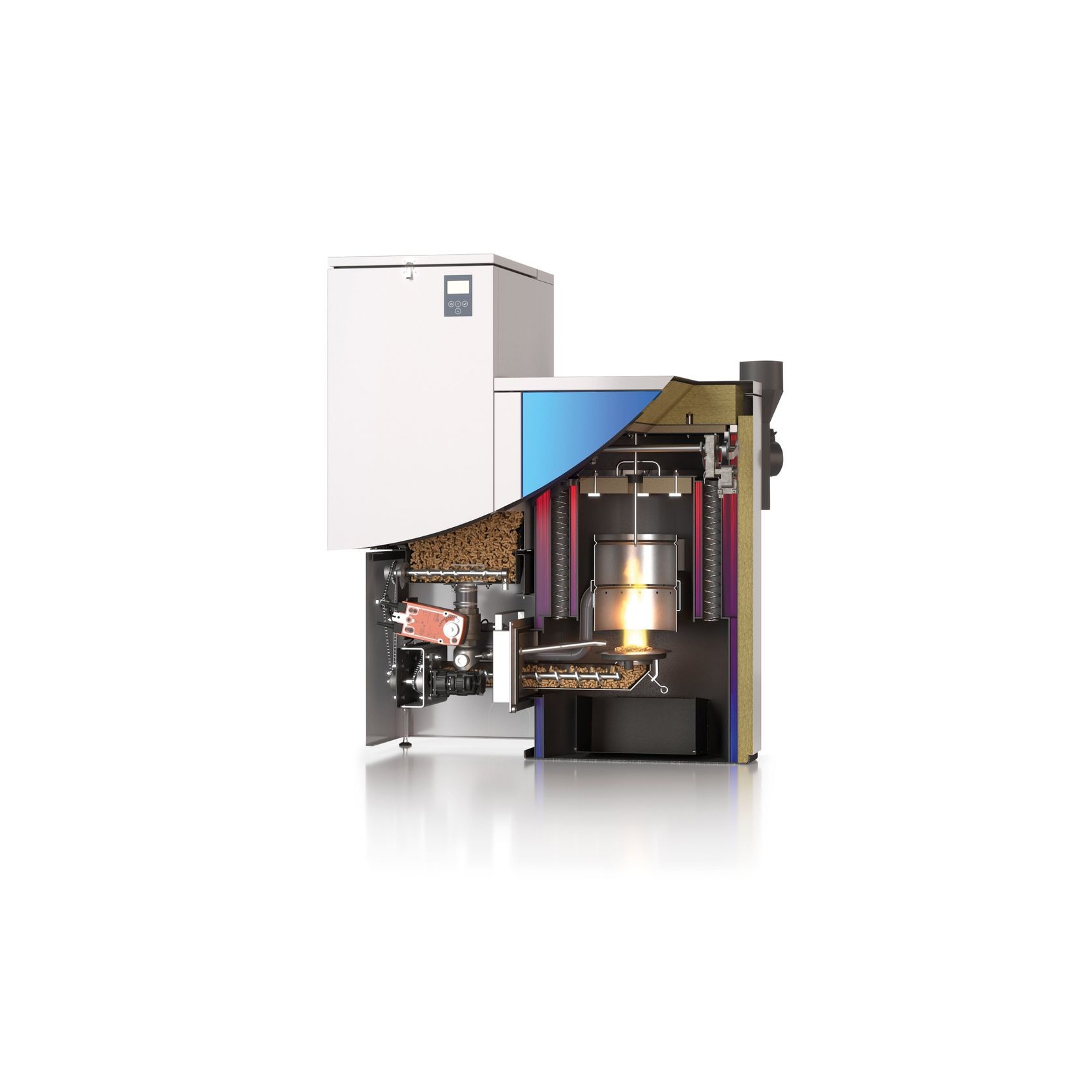 Easypell Pellet Boiler Package (Wood Pellet Boiler) gallery detail image