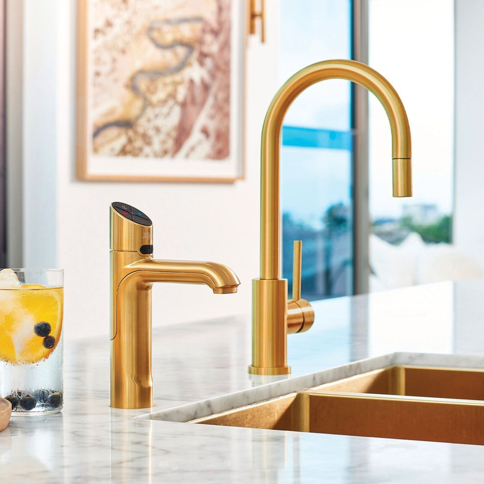 HydroTap G5 C Classic Plus | Brushed Gold gallery detail image
