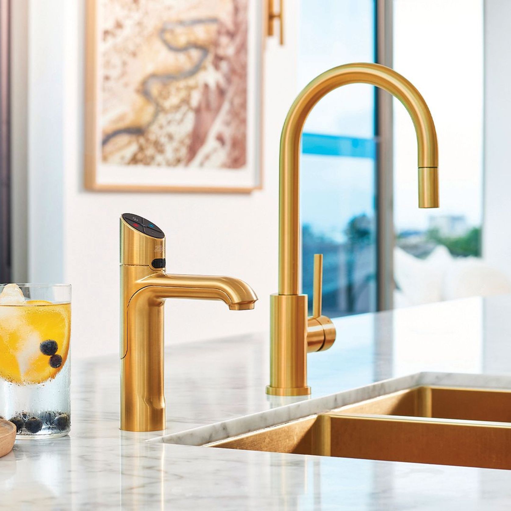 HydroTap G5 BC Classic Plus | Brushed Gold gallery detail image