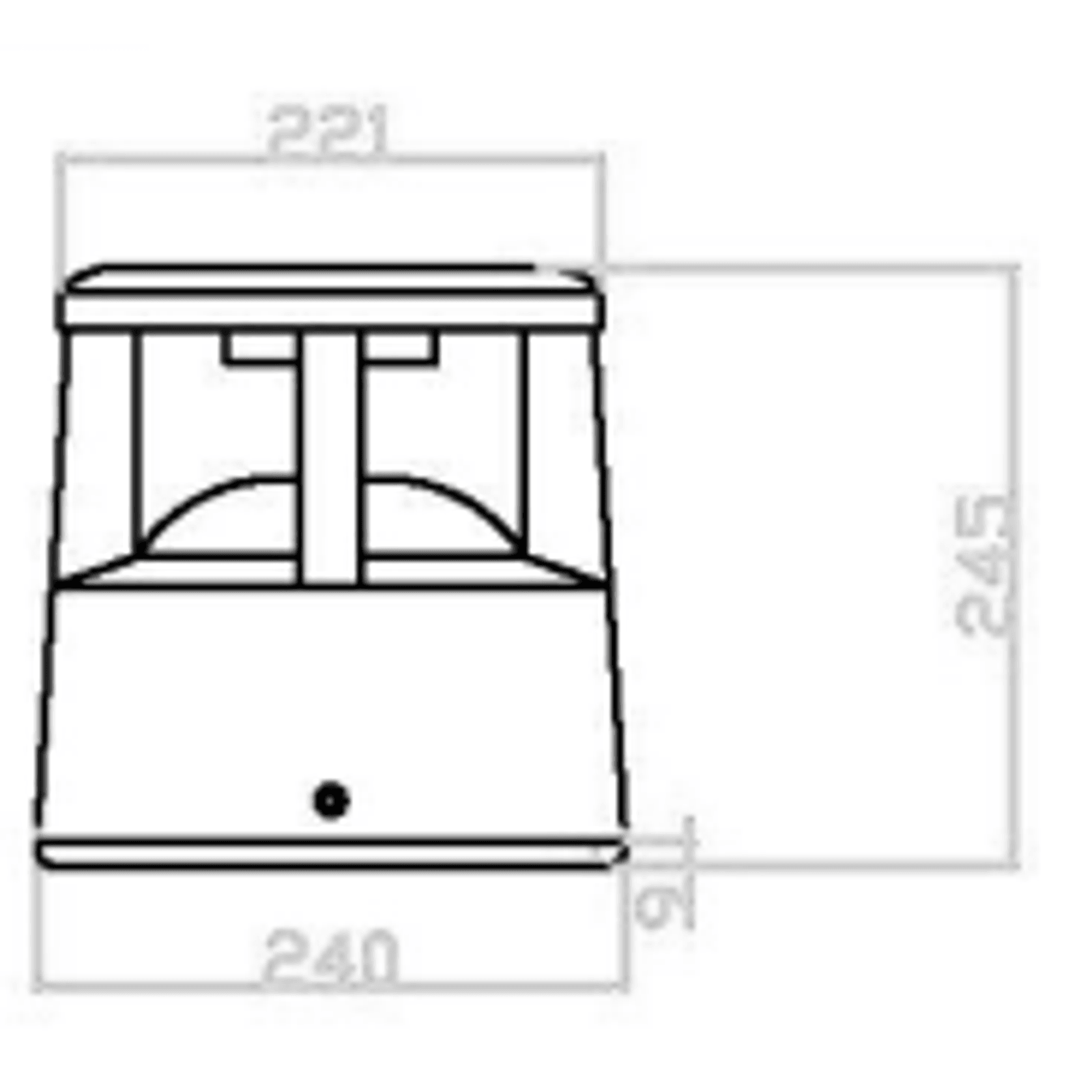 Sentry Solar Bollard 014 gallery detail image
