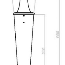 Sentry Solar Bollard 018 gallery detail image