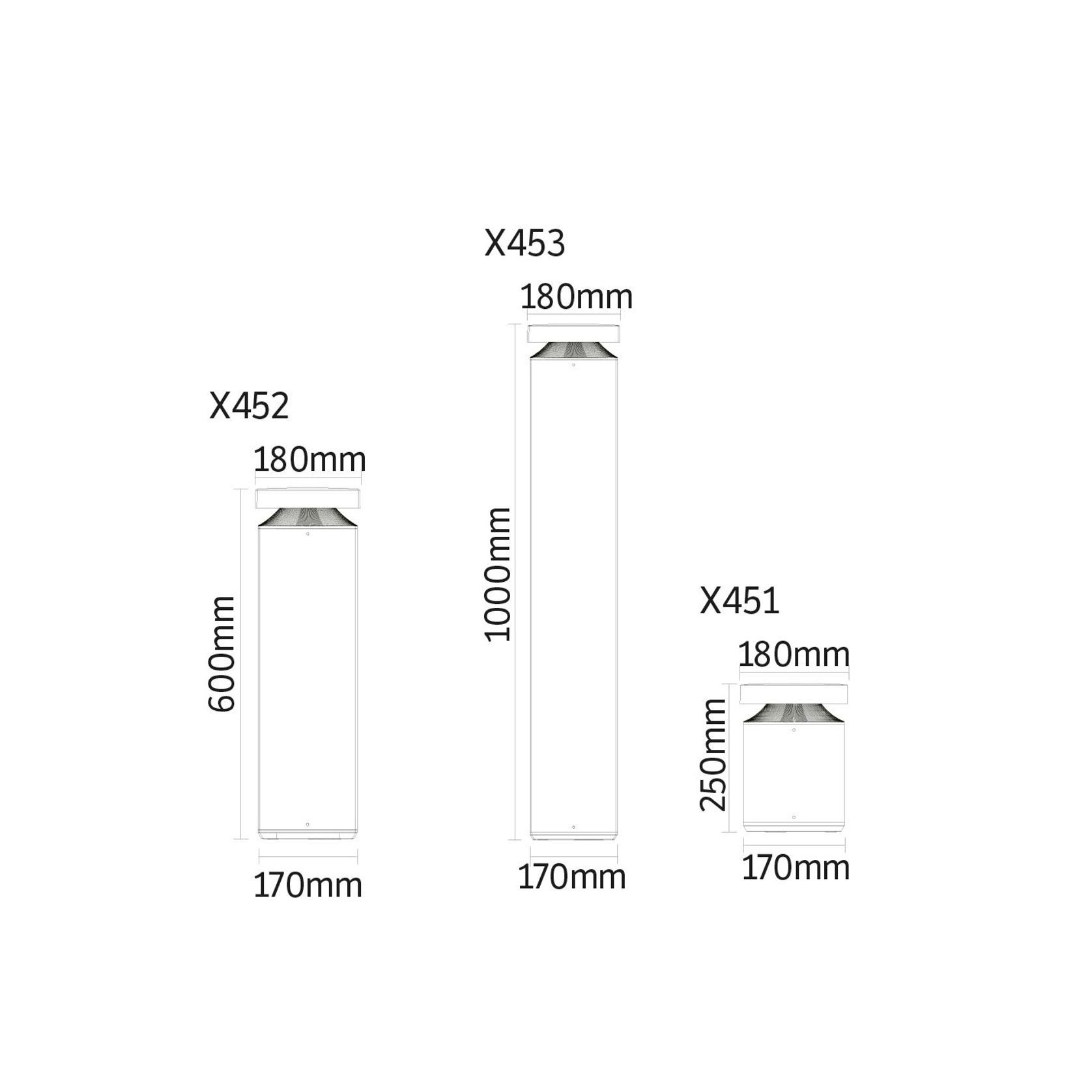 Monolith Exterior Bollard gallery detail image