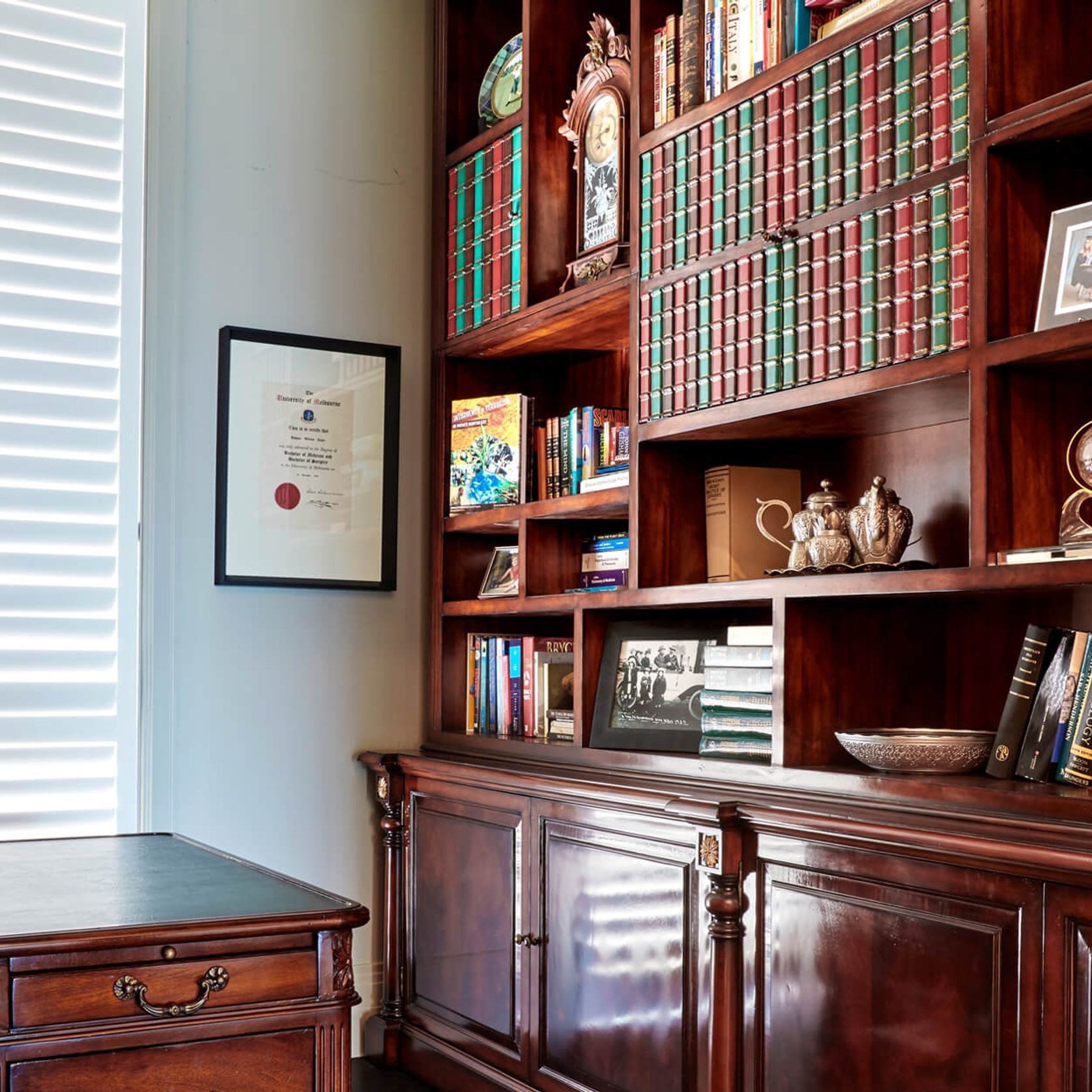 Victorian Bookcase with Faux Books gallery detail image