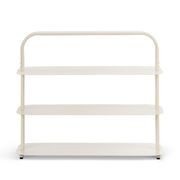 Tresta 3 Tier Low Shelf | Beige Cream gallery detail image