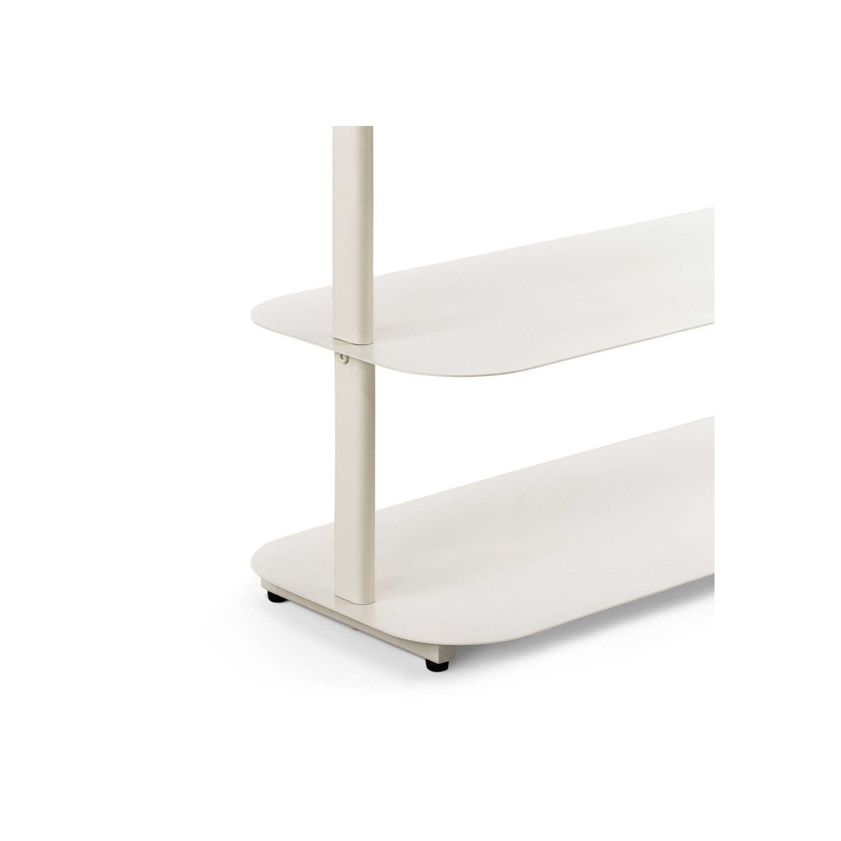 Tresta 3 Tier Low Shelf | Beige Cream gallery detail image