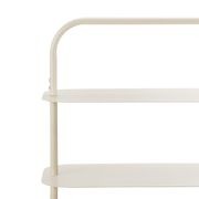 Tresta 3 Tier Low Shelf | Beige Cream gallery detail image