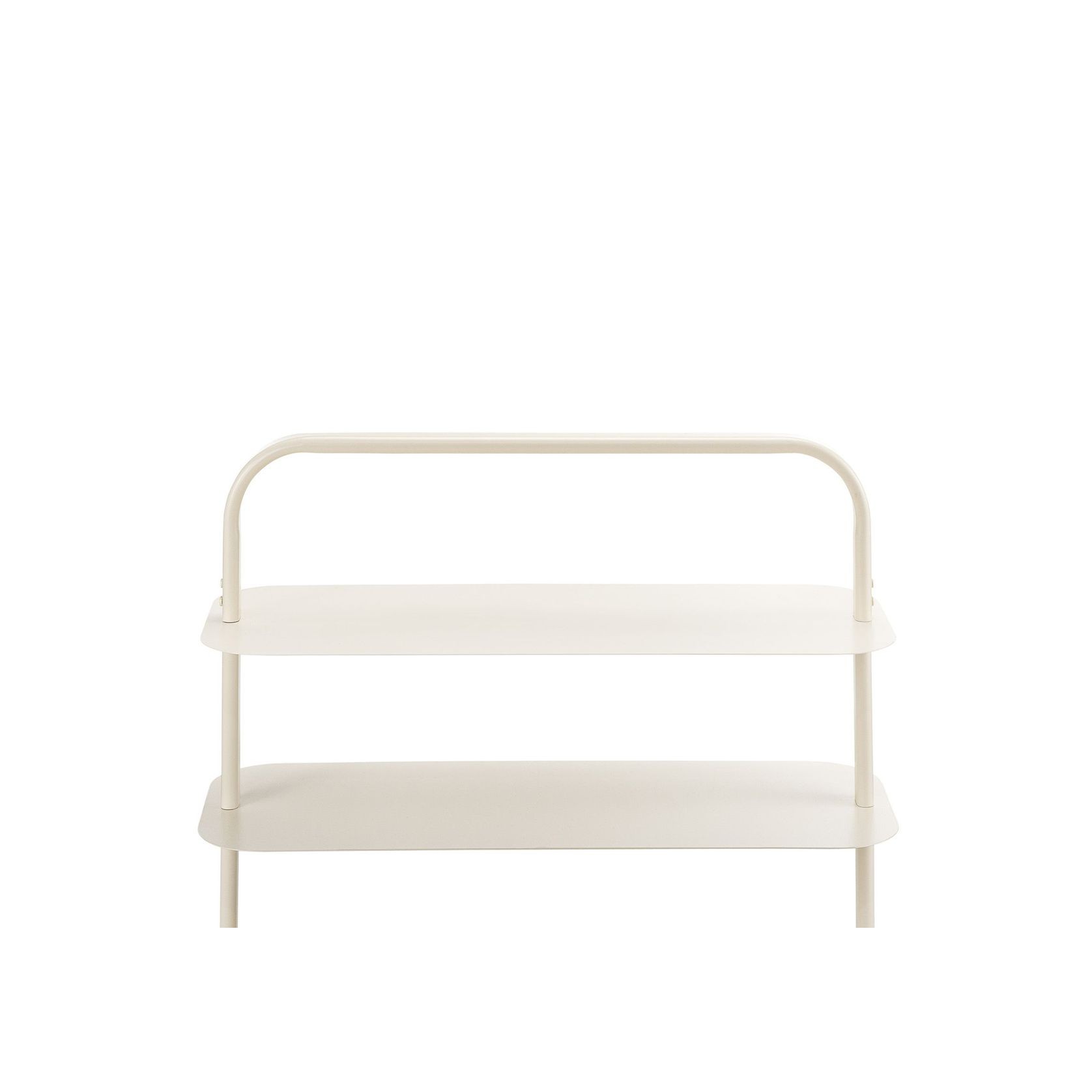 Tresta 3 Tier Low Shelf | Beige Cream gallery detail image