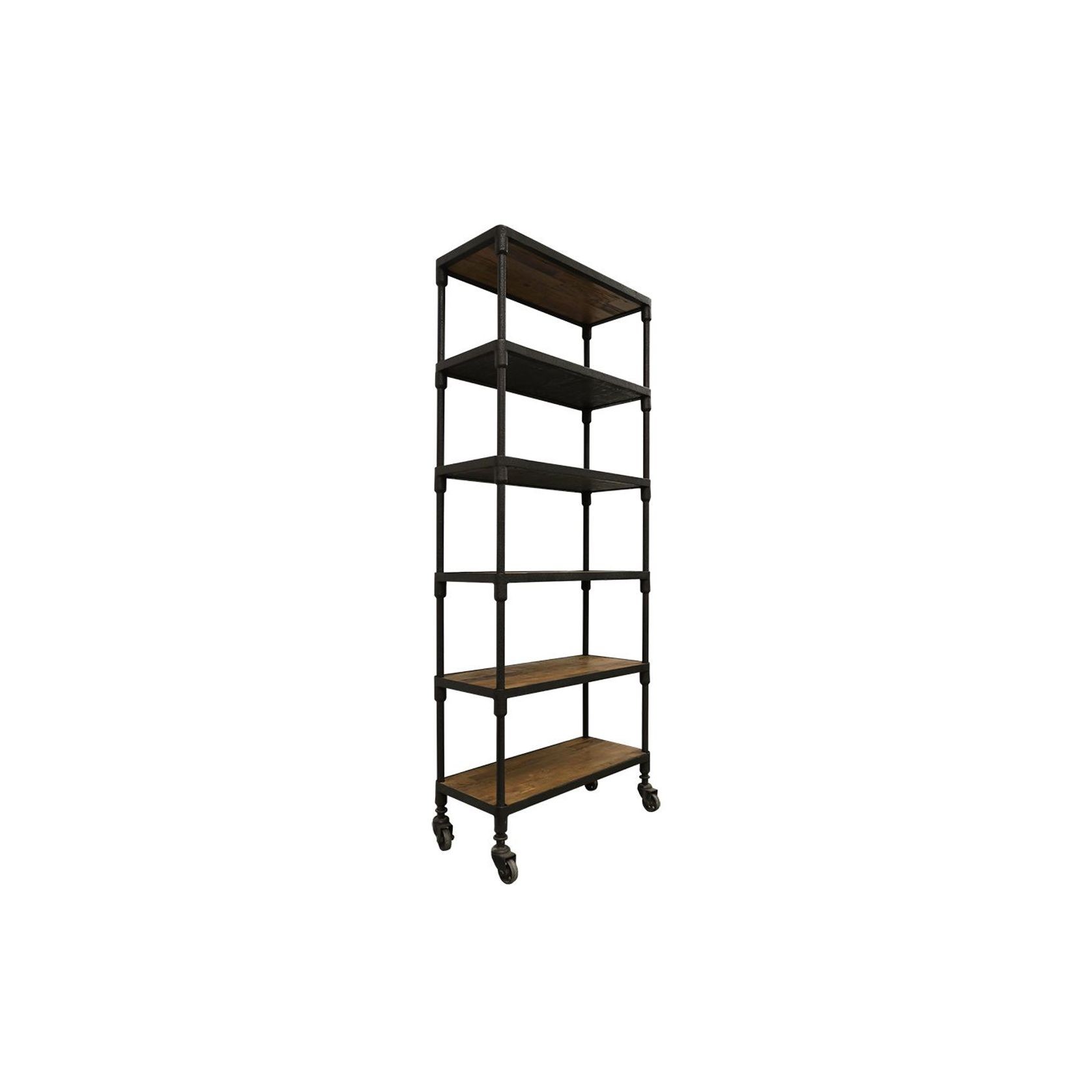 Industrial Metal Bookshelf Narrow ArchiPro NZ