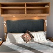 Oak Bedhead and Bookcase gallery detail image