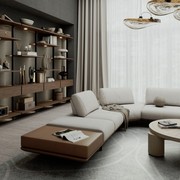 Custom Living Room Shelving gallery detail image