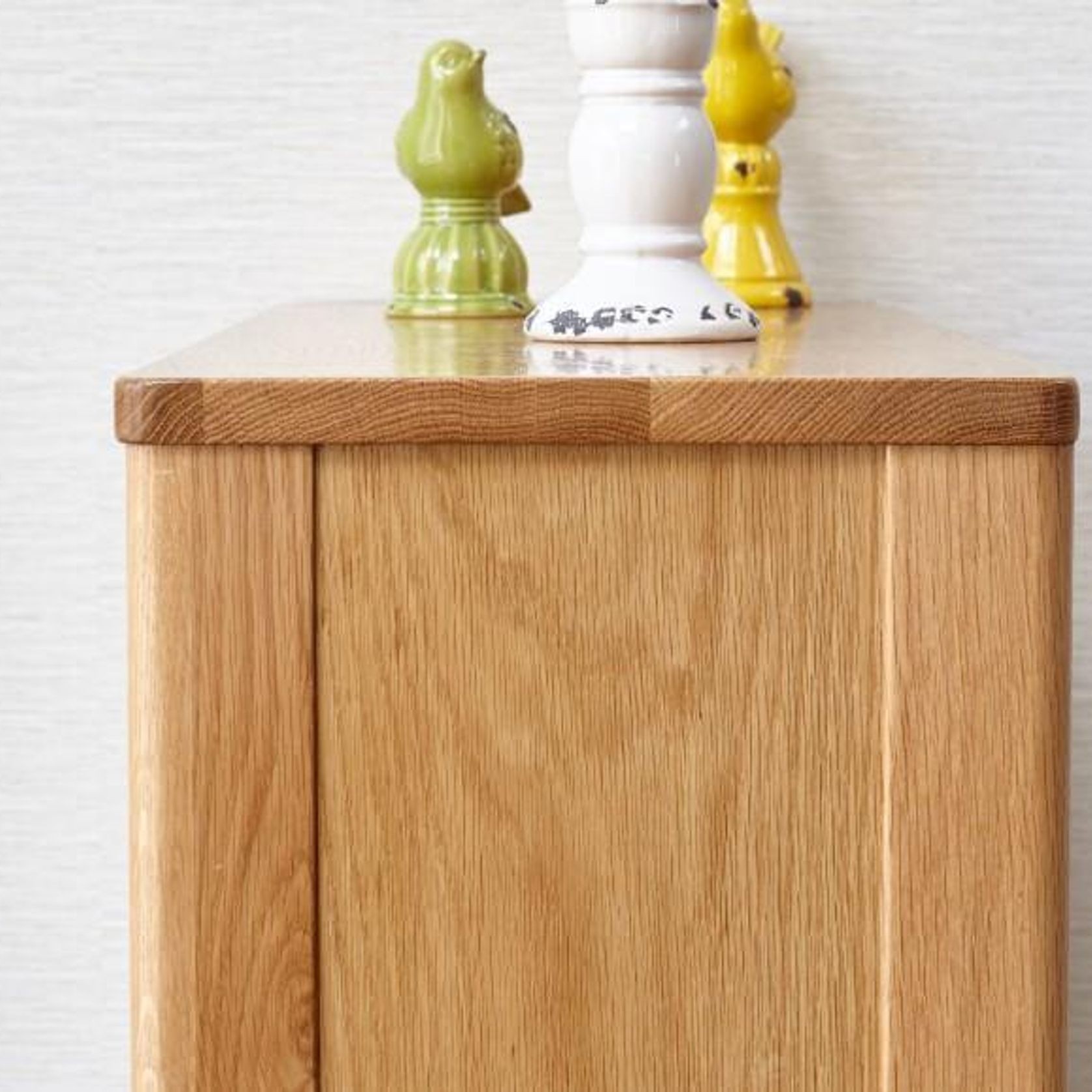 Humbie Natural Solid Oak Small Bookcase gallery detail image