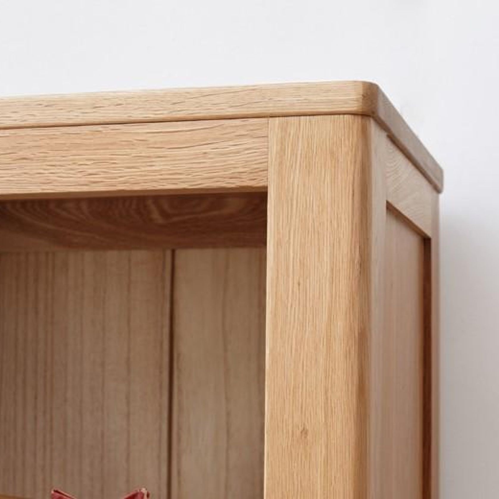 Humbie Solid Oak Large Bookcase gallery detail image