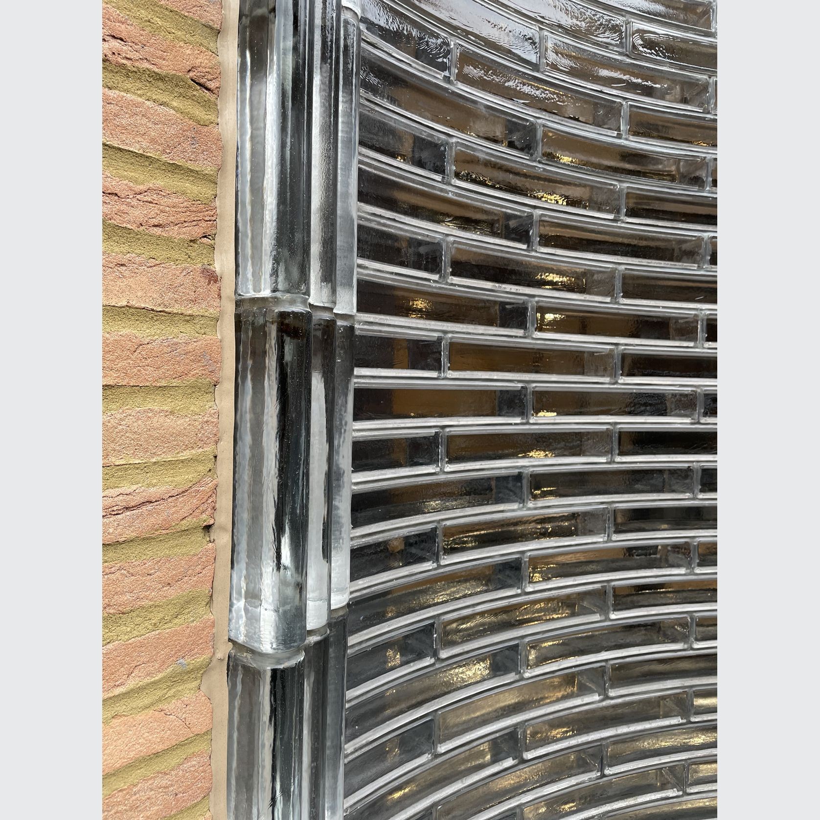 Poesia Mottled Cast Glass Bricks gallery detail image