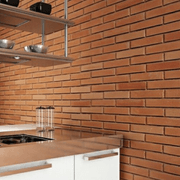 Classic Brick Wall Panels by Muros - smooth brick tiles gallery detail image