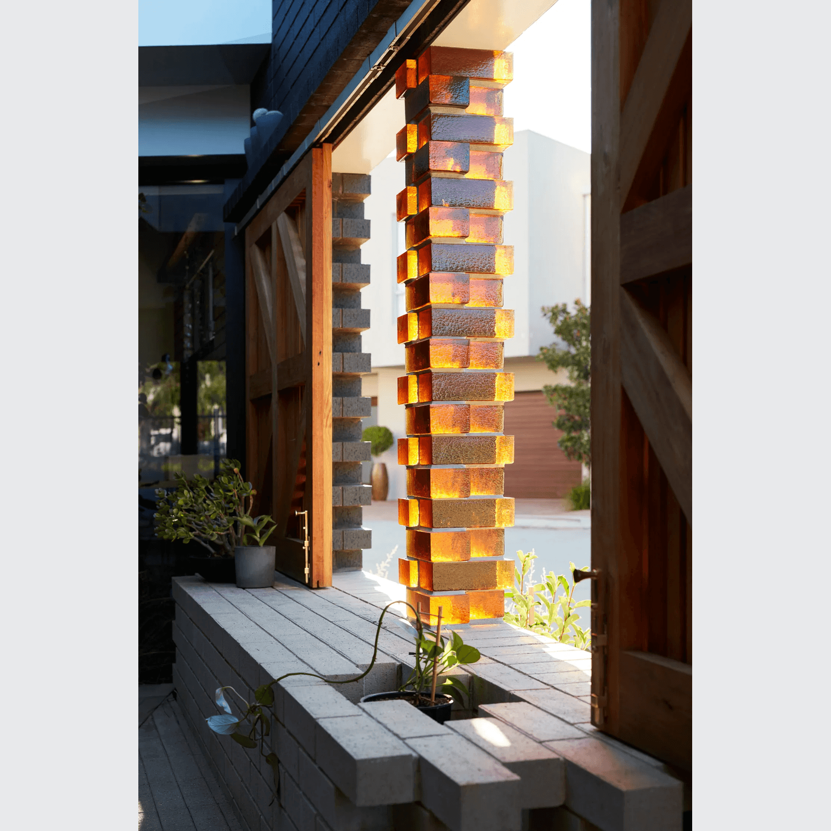 Venetian Glass | Golden Amber gallery detail image