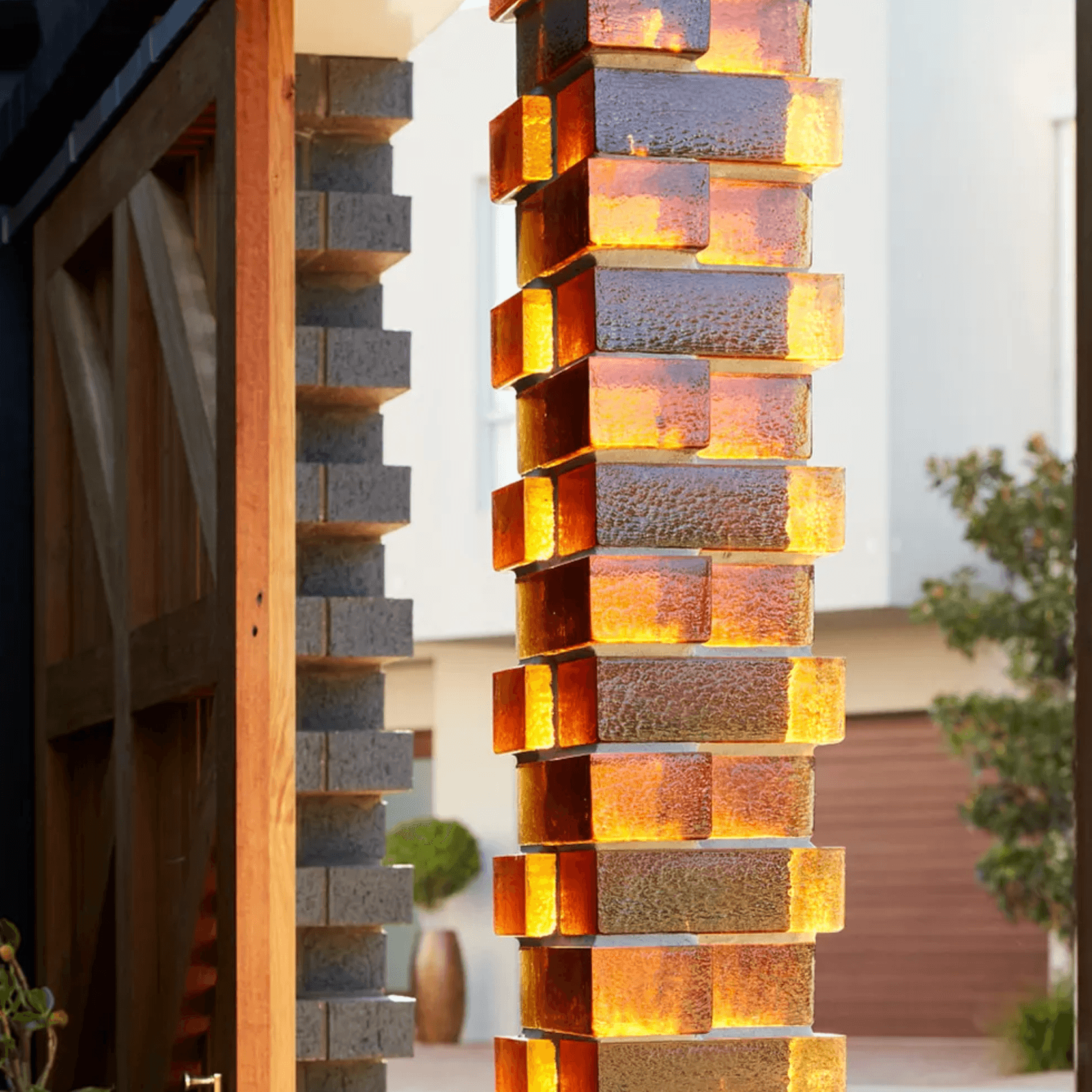 Venetian Glass | Golden Amber gallery detail image