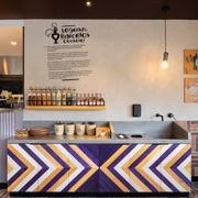 Antico Casale Bruciato brick tiles, Nando's Clayton