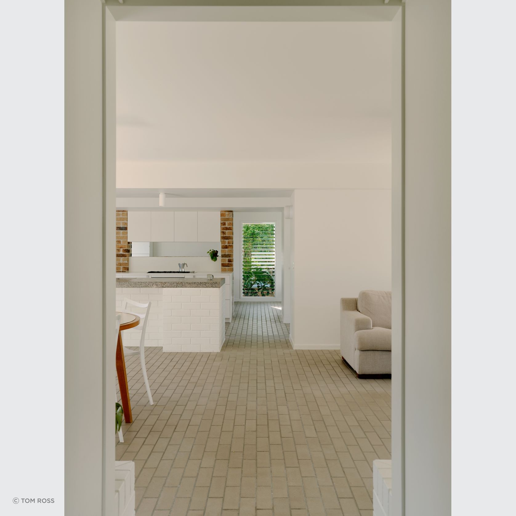 Ash Grey brick tiles, Currumbin Waters