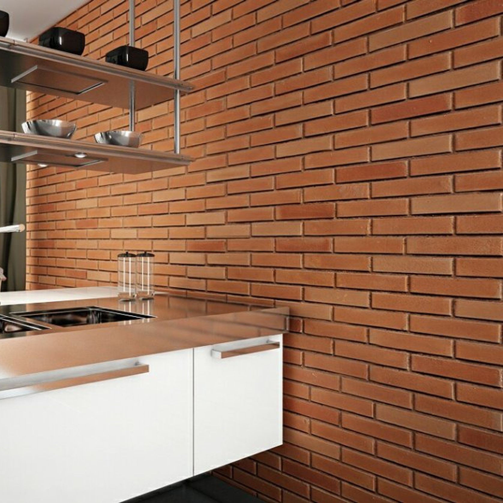 Classic Brick Wall Panels by Muros gallery detail image
