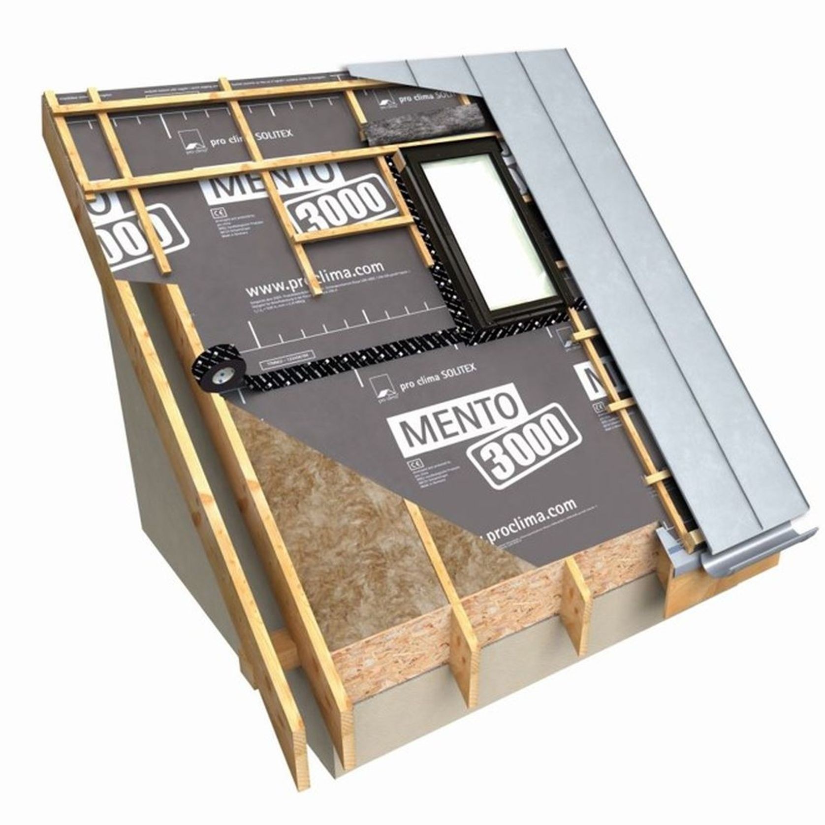 SOLITEX MENTO® 3000 - Roof Weather Resistive Barrier gallery detail image