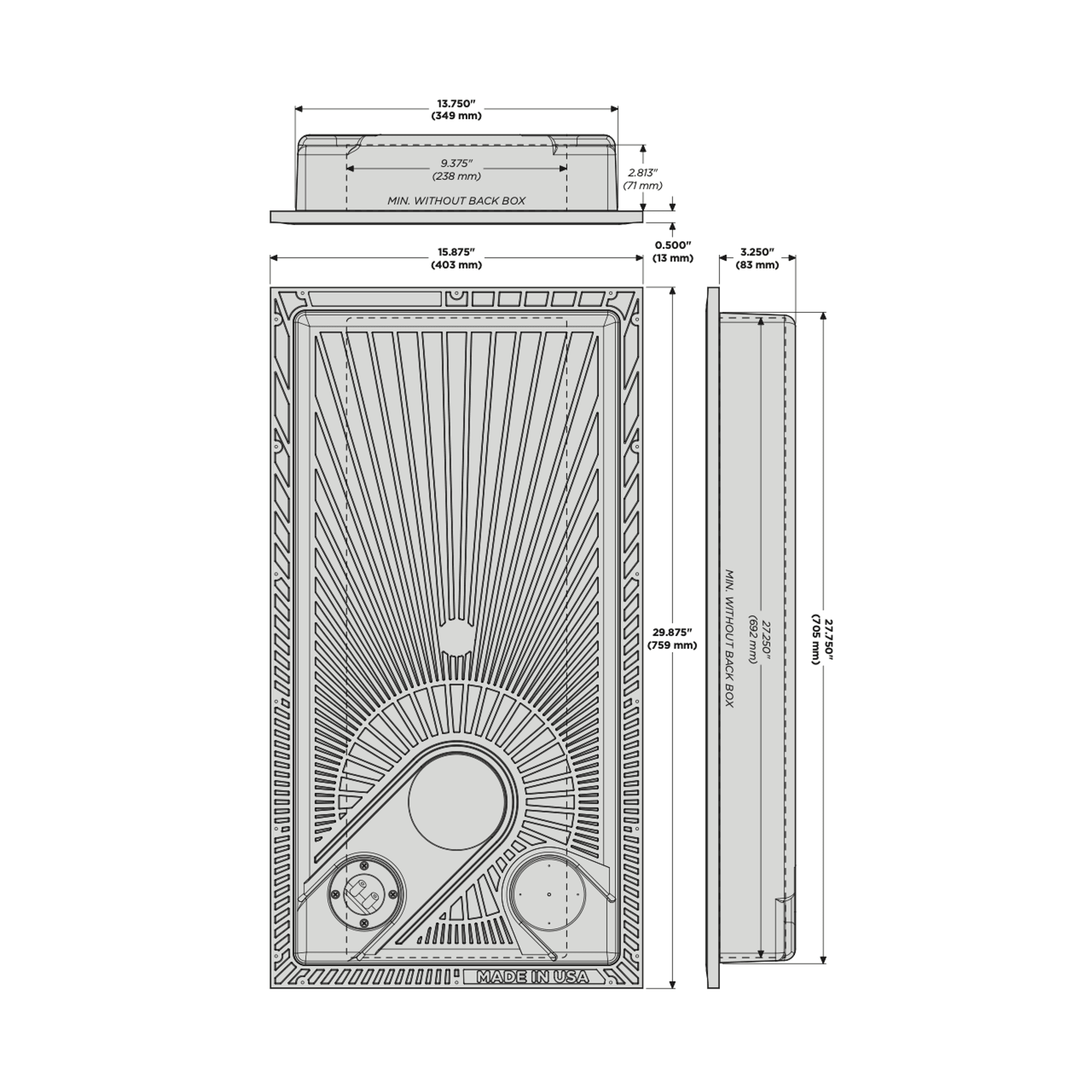 Stealth LRAD-430 Invisible Speakers gallery detail image