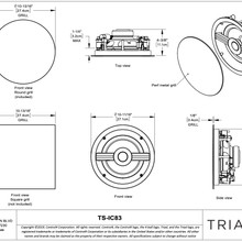 Triad In-Wall Speaker Distributed Audio Series 3 Series 3 (Each) gallery detail image